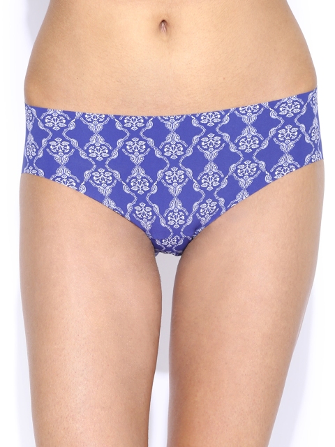 

Triumph Women Blue Printed Seamless Briefs 755I918