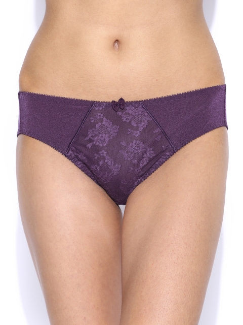 

Triumph Women Dark Purple Briefs 202I610