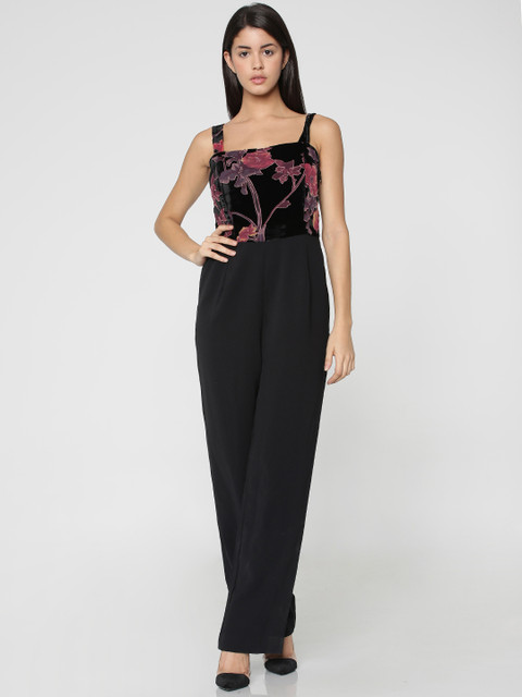 

ONLY Black Printed Basic Jumpsuit
