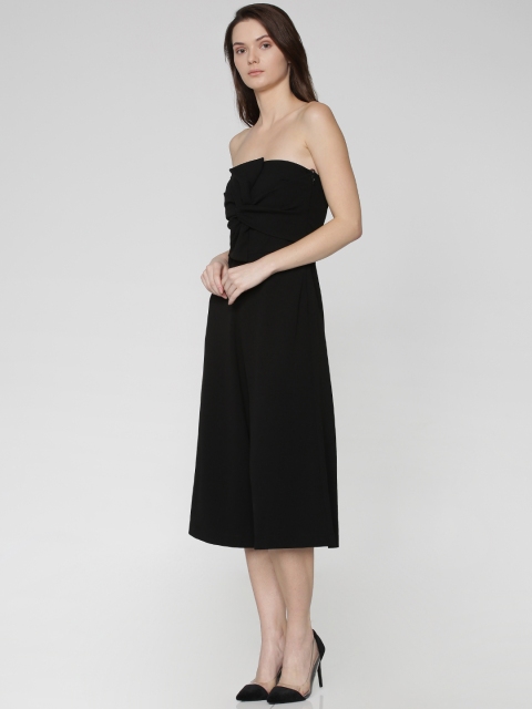 

ONLY Women Black Solid Culotte Jumpsuit