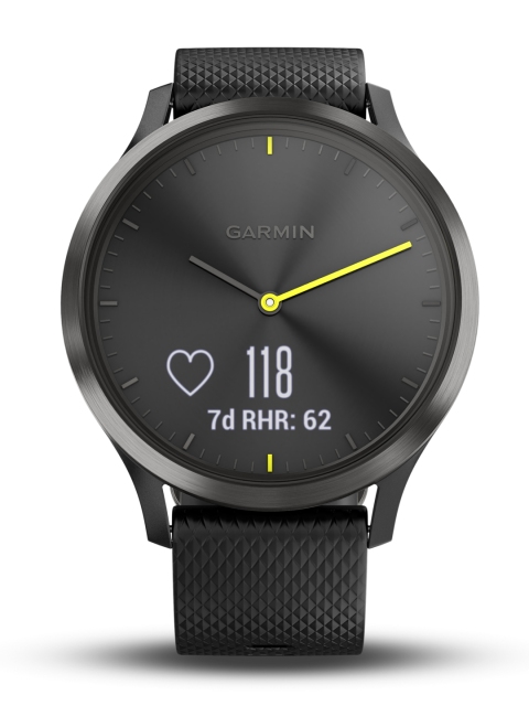 

Garmin Unisex Black Vivomove HR Smartwatch 010-01850-91