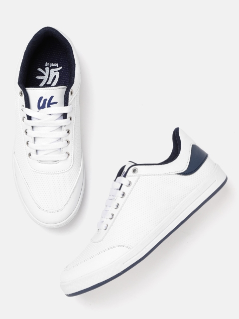 

YK Boys White Perforated Sneakers