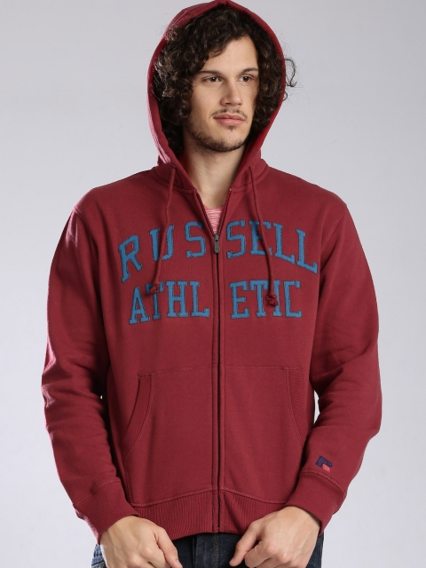 

Russell Athletic Maroon A5-002-2 Hooded Sweatshirt
