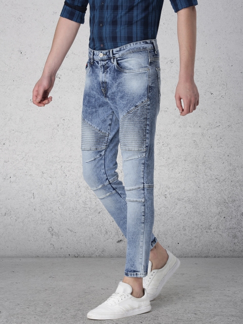 

Ecko Unltd Men Blue Slim Tapered Fit Mid-Rise Clean Look Stretchable Jeans