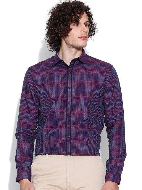 

Independence Red & Blue Slim Smart Casual Shirt