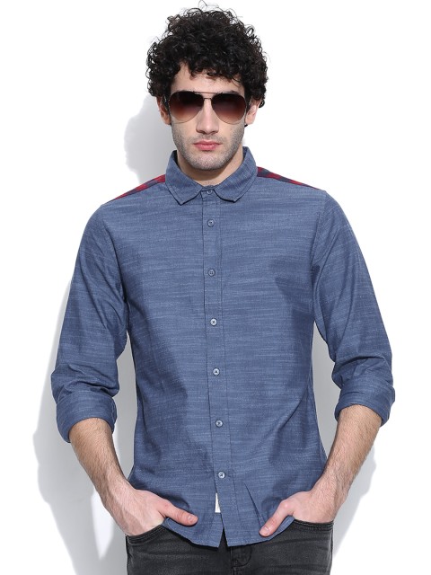 

United Colors of Benetton Blue Casual Shirt