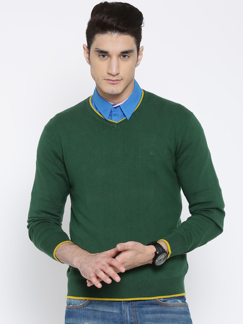 

United Colors of Benetton Green Sweater