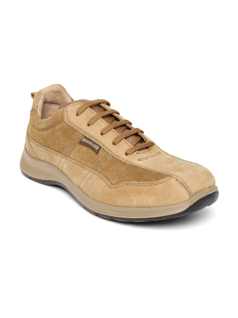 

Woodland ProPlanet Men Camel Brown Leather Casual Shoes