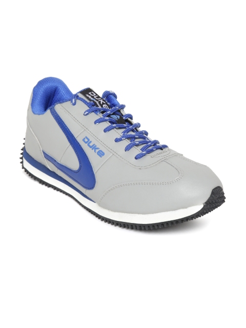 

Duke Men Grey Running Shoes