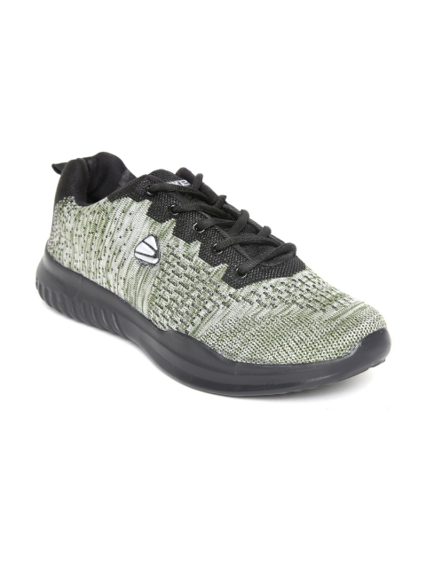 

Duke Men Olive Green & Grey Walking Shoes