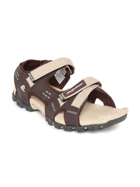 

Duke Men Brown & Beige Comfort Sandals