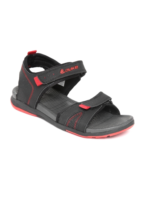 

Duke Men Black Comfort Sandals