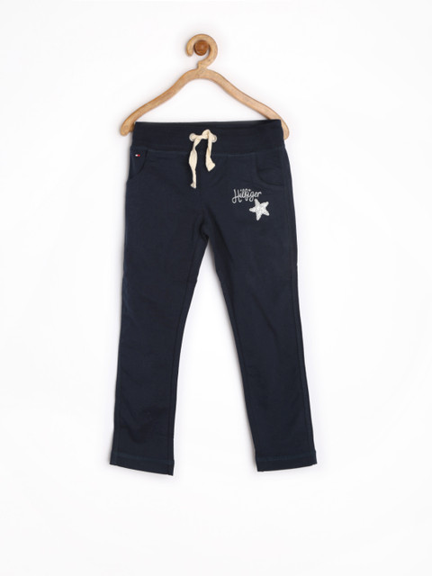 

Tommy Hilfiger Girls Navy Track Pants, Navy blue