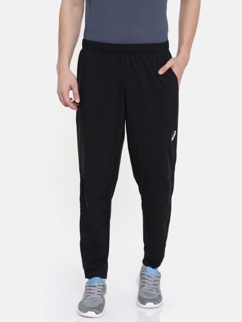 

ASICS Men Black Solid Regular Fit Quick Dry Practice Track Pants