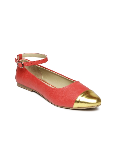 

Footin Women Red Flat Shoes