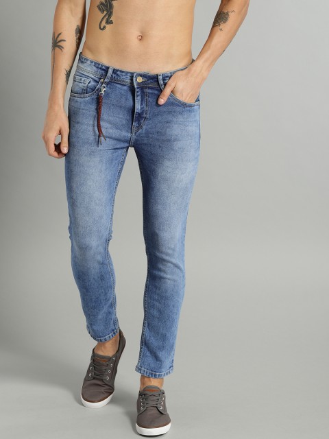 

Roadster Men Blue Skinny Fit Mid-Rise Clean Look Stretchable Jeans