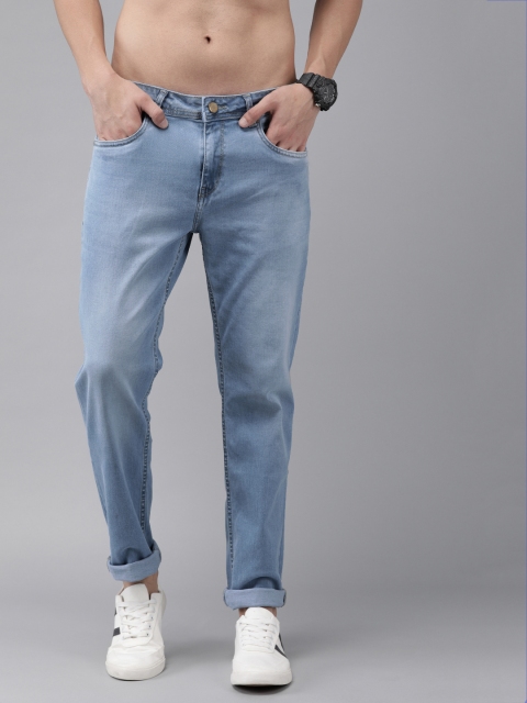 

Roadster Men Blue Slim Tapered Fit Mid-Rise Clean Look Stretchable Jeans