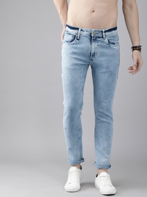 

Roadster Men Blue Skinny Fit Mid-Rise Clean Look Stretchable Jeans