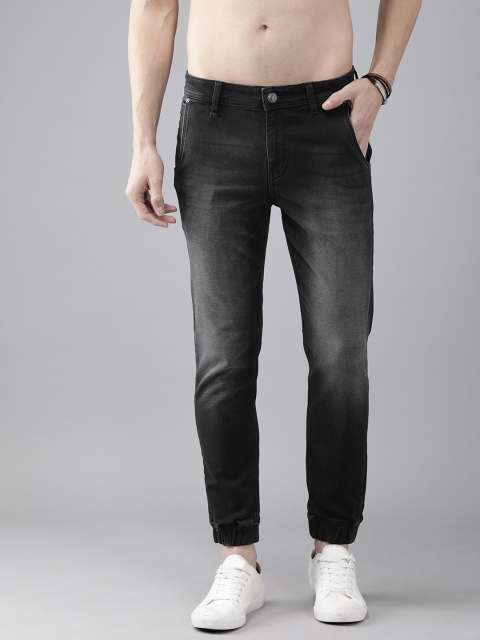 

Roadster Men Black Mid-Rise Clean Look Stretchable Jogger Jeans