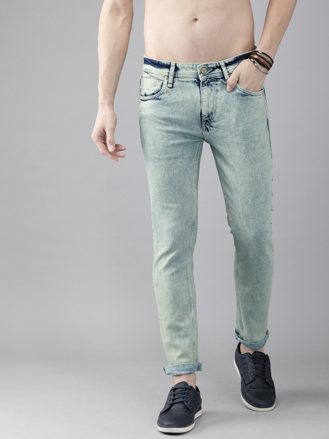 

Roadster Men Blue Skinny Fit Mid-Rise Clean Look Stretchable Jeans
