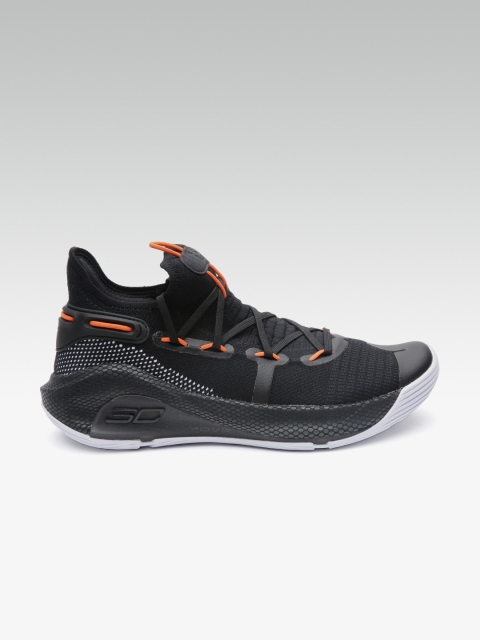 

UNDER ARMOUR Men Black Curry 6 Basketball Shoes