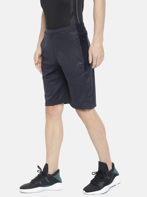 

Proline Active Men Navy Blue Solid Narrow Fit Sports Shorts