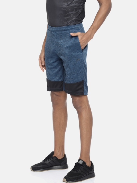 

Proline Active Men Teal Solid Narrow Fit Sports Shorts