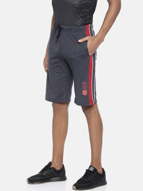 

Proline Active Men Navy Blue Solid Narrow Fit Sports Shorts