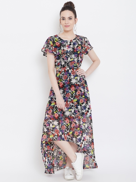 

LA LOFT Women Multicoloured Floral Print Maxi Dress, Multi