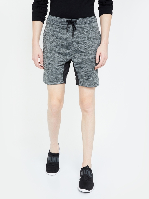 

Kappa Men Black Solid Regular Fit Regular Shorts