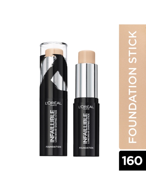 

LOreal Paris Infallible Foundation Stick - Sand 160 9gm, Beige