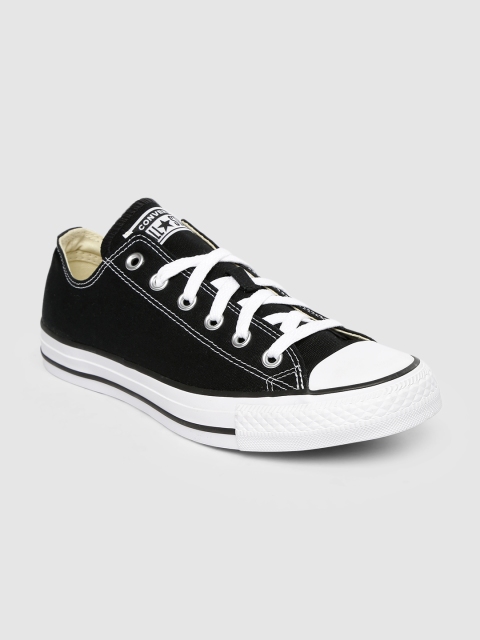 

Converse Unisex Black CT OX Solid Sneakers
