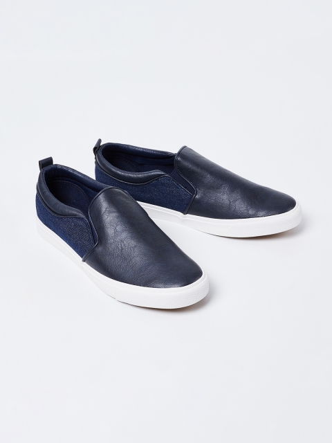 

Forca by Lifestyle Men Navy Blue Slip-On Sneakers