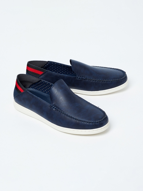 

Forca by Lifestyle Men Navy Blue Solid Slip-On Sneakers
