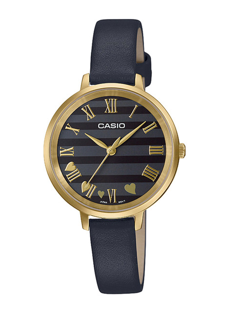

CASIO Enticer Women Black Analogue watch A1641 LTP-E160GL-1ADF