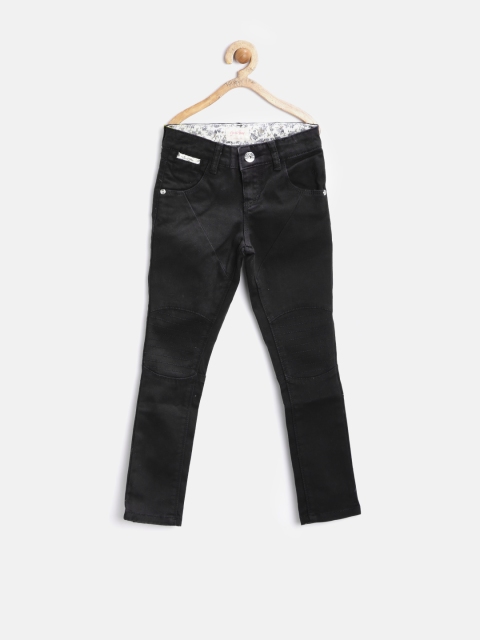 

Gini and Jony Girls Black Stretchable Jeans