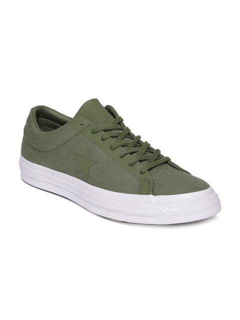 

Converse Sport Utility SLS Men Olive Green Solid Sneakers