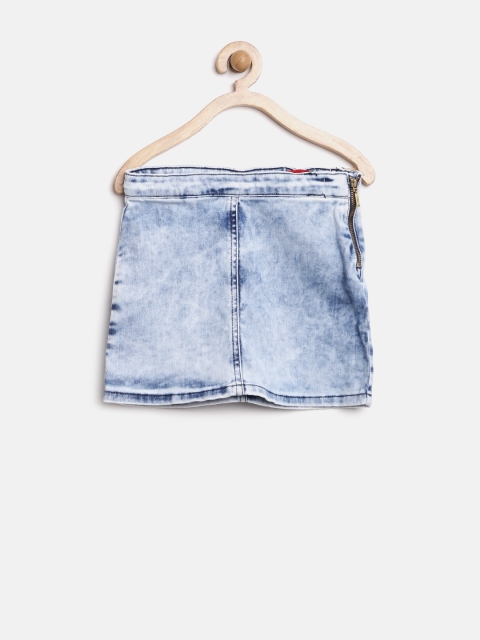 

GJ Unltd Jeans by Gini & Jony Girls Blue Denim Skirt