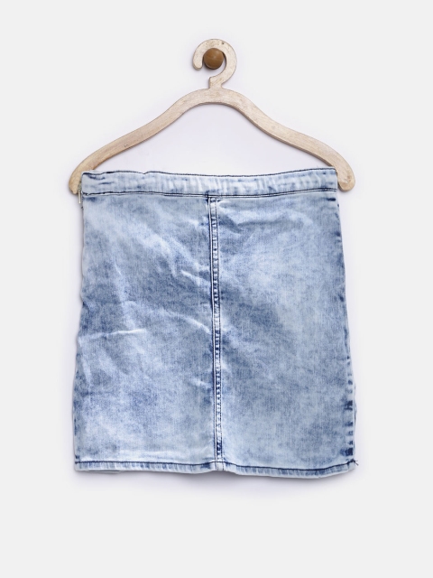 

GJ Unltd Jeans by Gini & Jony Girls Blue Denim Skirt