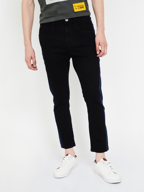 

Forca by Lifestyle Men Black Skinny Fit Mid-Rise Clean Look Jeans