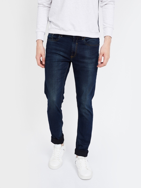 

Forca by Lifestyle Men Blue Skinny Fit Mid-Rise Clean Look Jeans