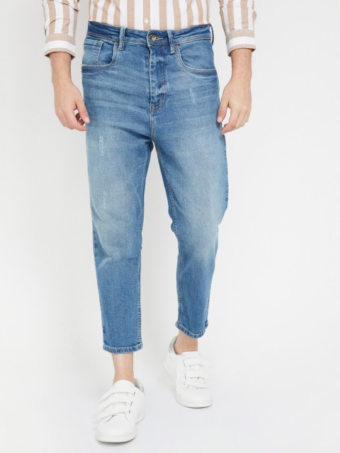 

Forca by Lifestyle Men Blue Regular Fit Mid-Rise Mildly Distressed Jeans