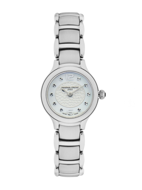 

Frederique Constant Women Silver-Toned Swiss Made Analogue Watch FC-200WA1ER6B