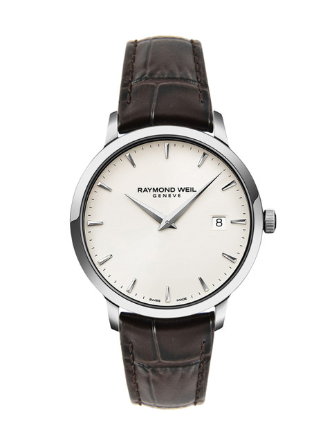 

Raymond Weil Men White Analogue Watch