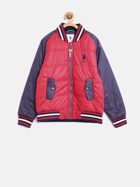 

U.S. Polo Assn. Kids Boys Red Jacket
