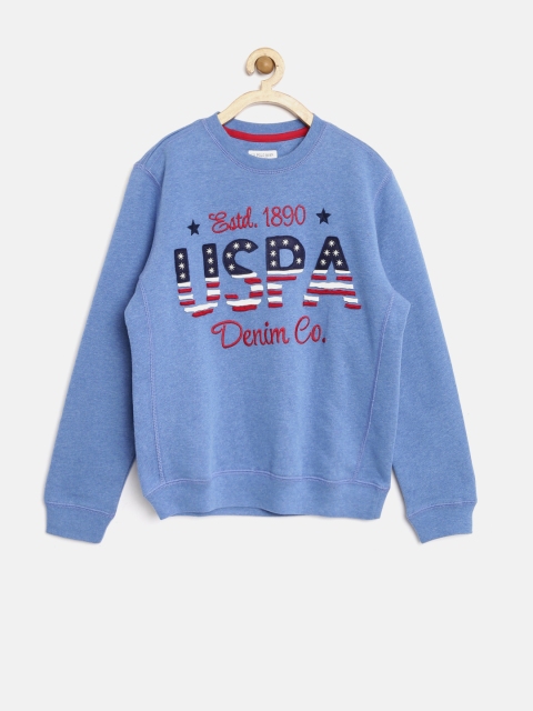 

U.S. Polo Assn. Kids Boys Blue Sweatshirt