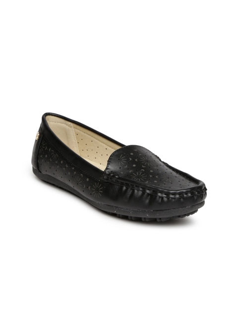 

Addons Women Black Flat Shoes