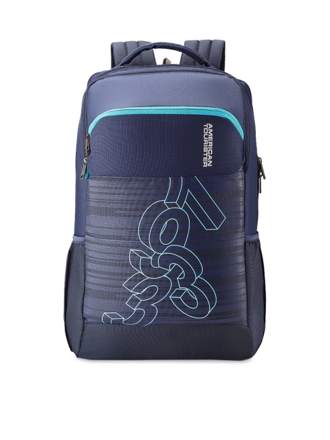 

AMERICAN TOURISTER Unisex Blue Alphanumeric Backpack