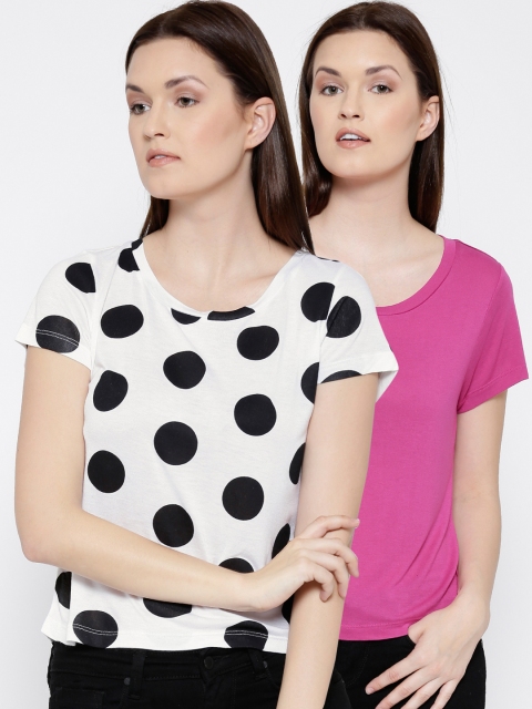 

United Colors of Benetton Pack of 2 Tops, Pink