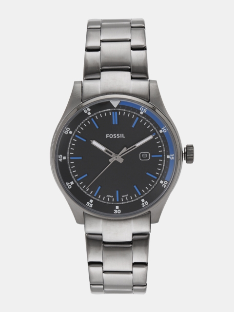 

Fossil BELMAR Men Black Analogue Watch FS5532